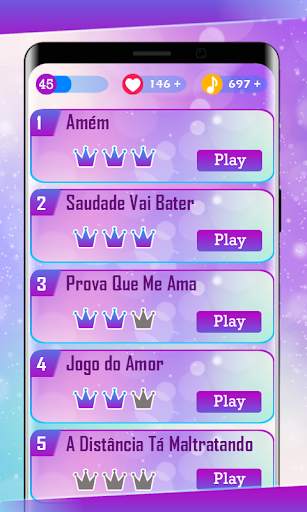 MC Bruninho Piano Magic Tiles screenshot 2