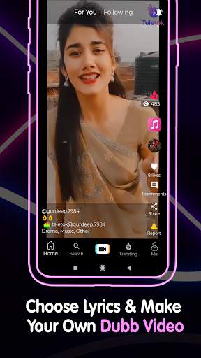 Teletok - Share your video with your Friends screenshot 3