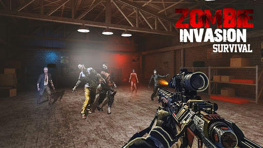 US Police Zombie Shooter Frontline Invasion FPS screenshot 1