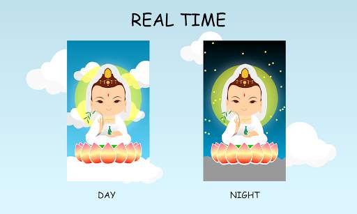 GuanYin Goddess Bobblehead Live Wallpaper screenshot 3