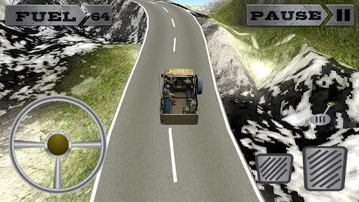 4x4 Army Jeep: Offroad Driving Game screenshot 1