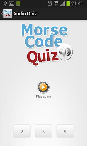 Morse Code Quiz screenshot 3
