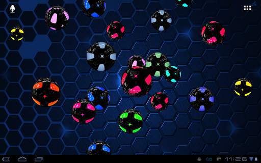 Black Bubble Live Wallpaper screenshot 9