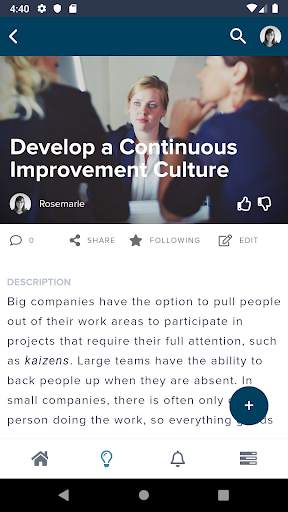 Wazoku Idea App screenshot 4