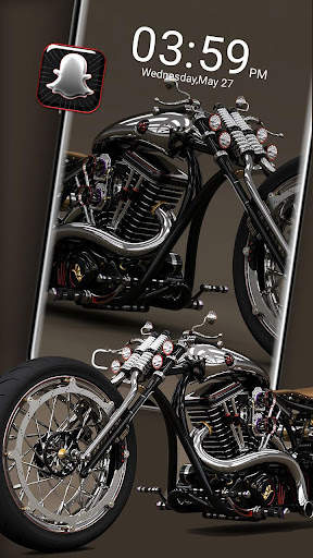 Motorbike Launcher Theme screenshot 4