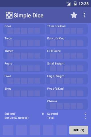 Simple Dice Free screenshot 2