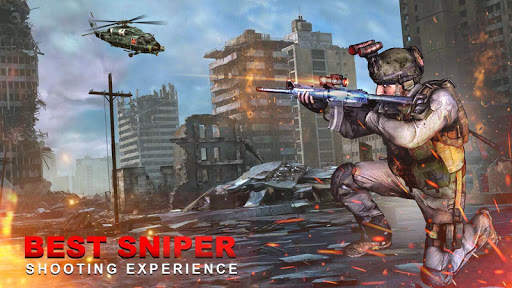 Mountain Sniper Shooter Cover Agent screenshot 4