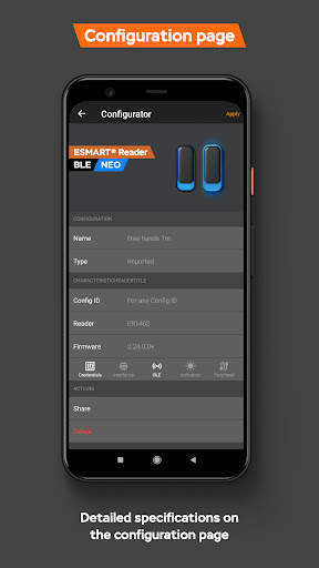 ESMART® Configurator screenshot 4