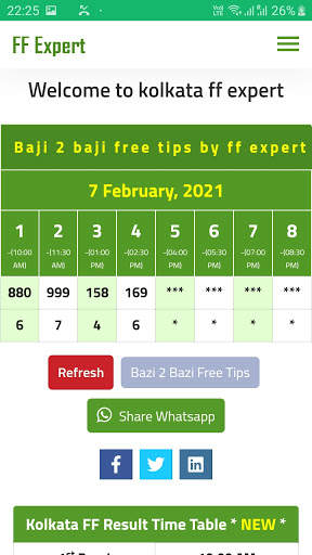 Kolkata Fatafat Tips screenshot 2