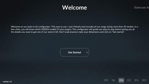 SOGEM Stair Configurator screenshot 2