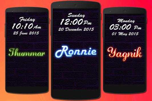 My Name Neon screenshot 1