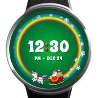 Unicorn Wear - an animated watch face for Wear OS logo