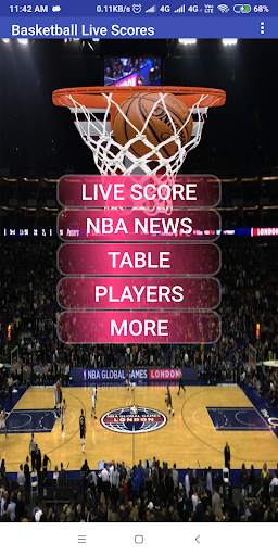 Basketball Live Scores screenshot 1