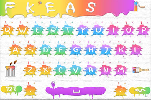 Painting Keyboard screenshot 1