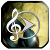 Commercial-free music icon