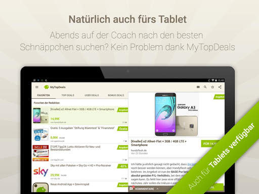 MyTopDeals | Schnäppchen App 6 تصوير الشاشة