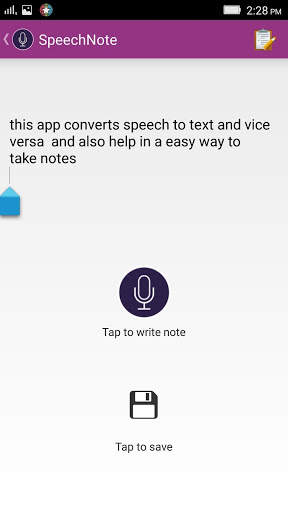 Speech Note screenshot 2