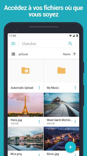 pCloud: stockage en ligne gratuit screenshot 1