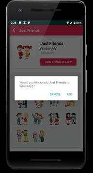 Sticker360 : Stickers for Whatsapp - WAStickerApps screenshot 4