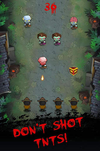 Tap Walking Zombie screenshot 2