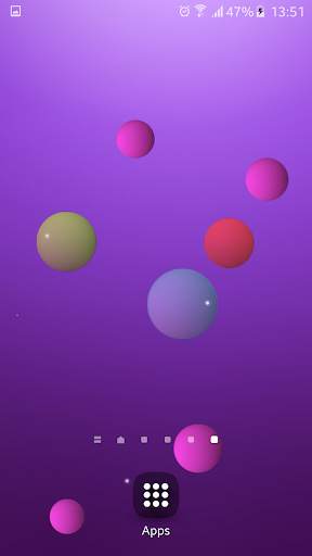 Colorful Bubble Live Wallpaper screenshot 3