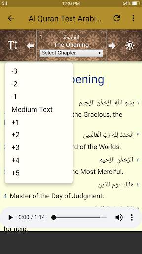 Quran Arabic English Translation скриншот 6