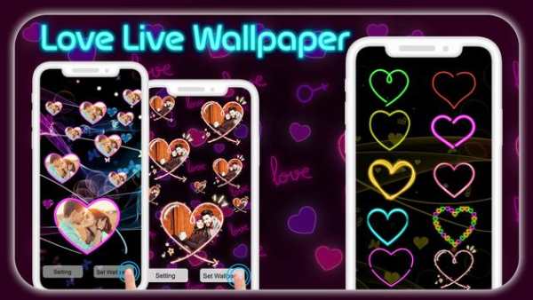 Crazy Magic Love Heart Slideshow Live Wallpaper screenshot 5