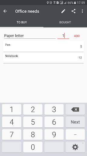 Family Shopping List Manager screenshot 5