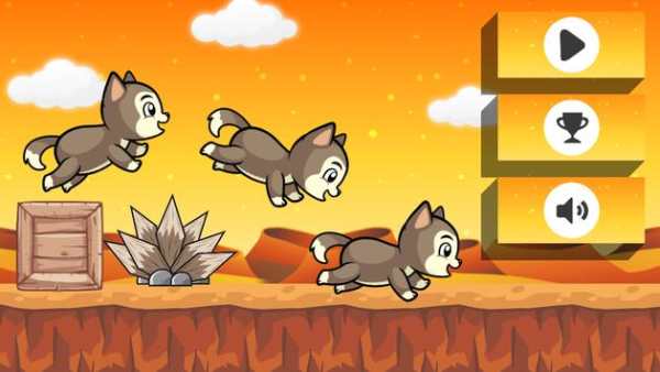 Cat Adventures-Roof Run Temple screenshot 2