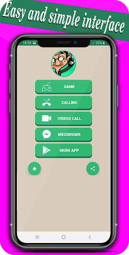 mr funny video call and chat simulation and game screenshot 7