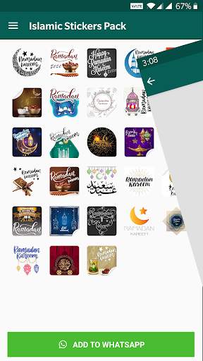 Islamic WA Stickers Pack 2020 | Jummah Mubarak screenshot 3