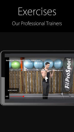 Fitness Trainer FitProSport screenshot 4