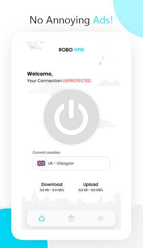 ROBO VPN Unlimited VPN स्क्रीनशॉट 1