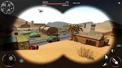Deadly Desert Strike- Modern Military Sniper Games screenshot 3
