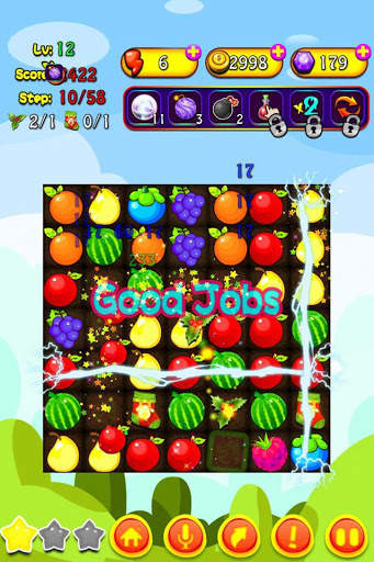 Cartoon Fruit Saga screenshot 2