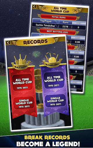 Cricket Career World Cup screenshot 9