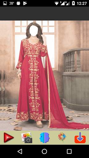 Red Abaya Photo Editor screenshot 5