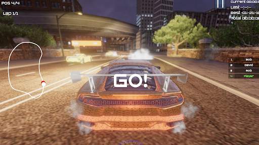 Car Racing Master-Midnight Race 2022 screenshot 3