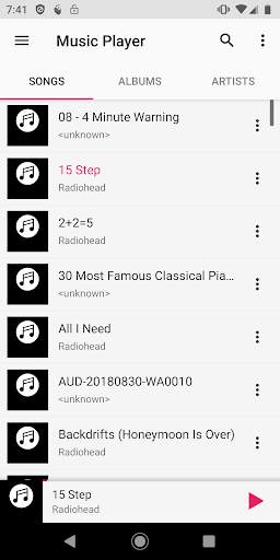 Music Player screenshot 1