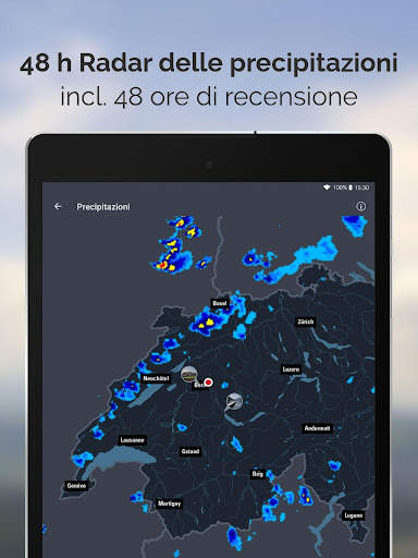 Allarme Meteo: Tempo Svizzera screenshot 11