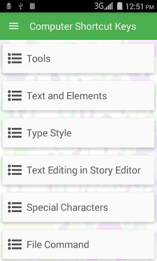Computer Shortcut Keys screenshot 3