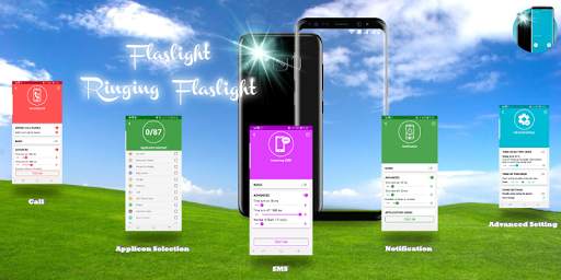 Flash Alerts On Call & SMS - Ringing Flashlight screenshot 4