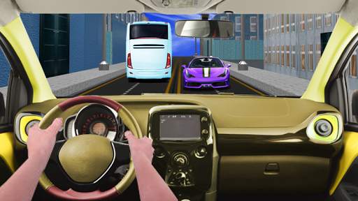 Race Car in Extreme Traffic : Car Racing Game screenshot 3