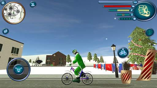 Santa Claus Rope Hero Vice Town Fight Simulator 5 تصوير الشاشة