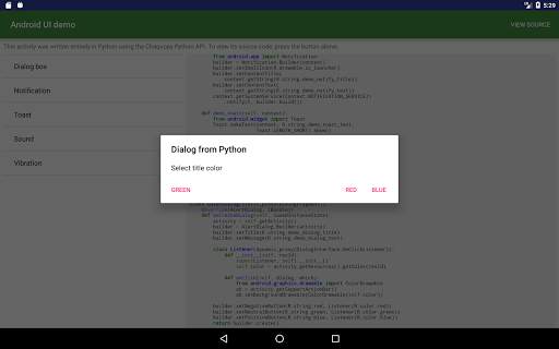 Chaquopy: Python for Android स्क्रीनशॉट 10
