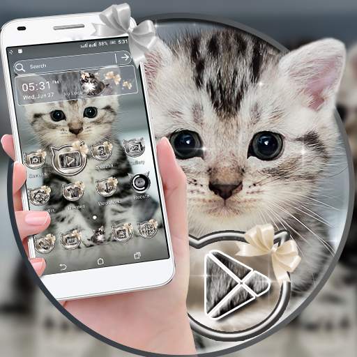 Cute Cat Launcher Theme 4.1