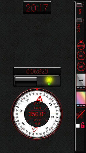 LED Flashlight - Compass screenshot 3