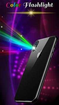 Color Flashlight : Torch LED Flash On Call & SMS screenshot 1