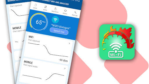 Manage connect wifi & analyzer screenshot 1
