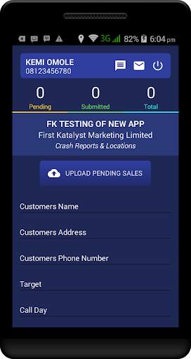 FK Tracking App screenshot 2